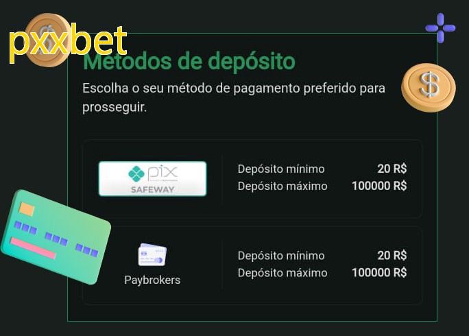 O cassino pxxbetbet oferece uma grande variedade de métodos de pagamento